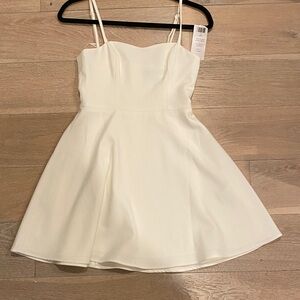 French Connection Cream Mini Dress